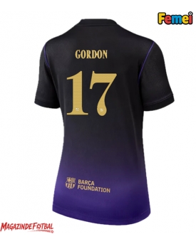 Barcelona Anthony Gordon #17 Tricou Fotbal Replică 2026-27 Femei Deplasare Barcelona Anthony Gordon #17 Tricou Fotbal Replică 2026-27 Femei Deplasare